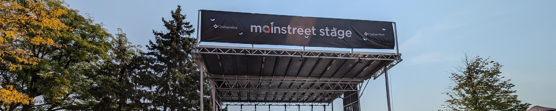 Image of the Mainstreet Stage